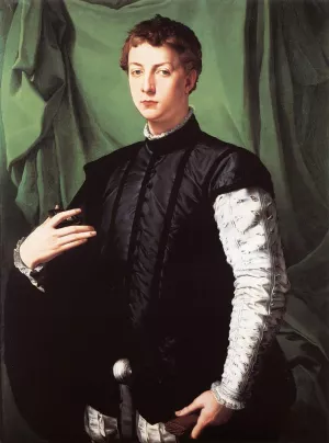 Portrait of Ludovico Capponi by Agnolo Bronzino Oil Painting