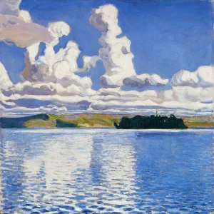 Cloud Towers by Akseli Gallen-Kallela Oil Painting