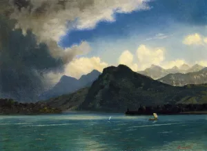 Approaching Storm by Albert Bierstadt Oil Painting