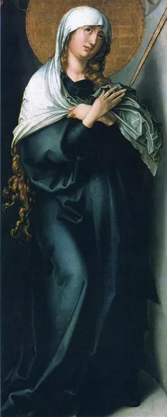 The Seven Sorrows of the Virgin: Mother of Sorrows by Albrecht Duerer Oil Painting