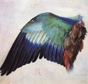 Wing of a Roller by Albrecht Duerer Oil Painting