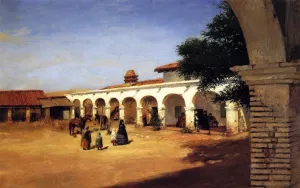 Mission San Juan Capistrano by Alexander Harmer Oil Painting