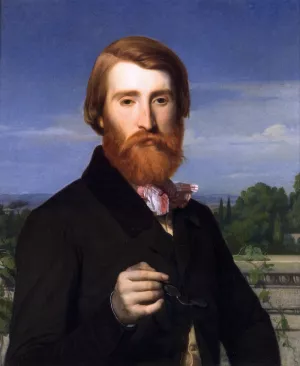 Alfred Bruyas by Alexandre Cabanel Oil Painting