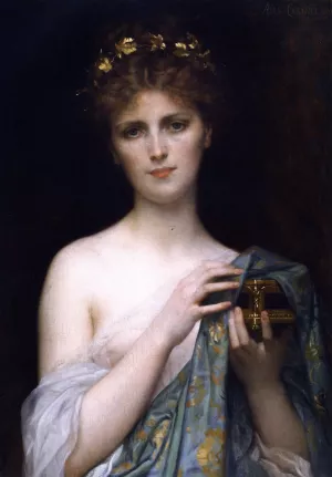 Christina Nilsson as Pandora by Alexandre Cabanel Oil Painting