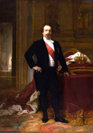 Emperor Napoleon III by Alexandre Cabanel Oil Painting