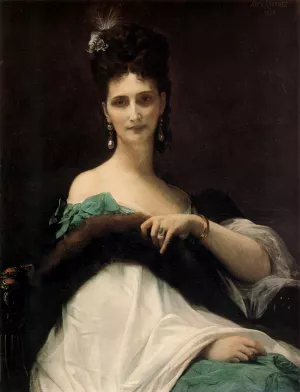 La Comtesse de Keller by Alexandre Cabanel Oil Painting