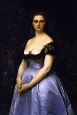 Madame Carette by Alexandre Cabanel Oil Painting