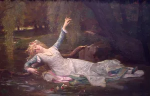 Ophelia by Alexandre Cabanel Oil Painting