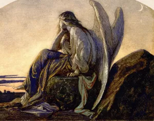 The Evening Angel by Alexandre Cabanel Oil Painting