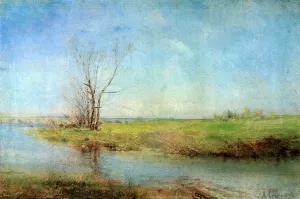 Spring II by Alexei Savrasov Oil Painting