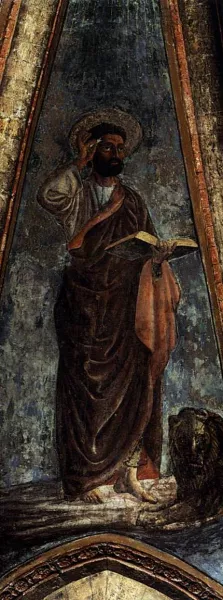 St Mark by Andrea Del Castagno Oil Painting