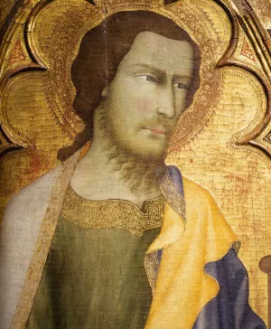 St James the Greater Detail by Andrea Di Vanni D'Andrea Oil Painting