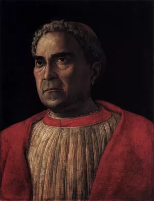 Cardinal Lodovico Trevisan by Andrea Mantegna Oil Painting