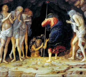 Christ's Descent into Limbo by Andrea Mantegna Oil Painting