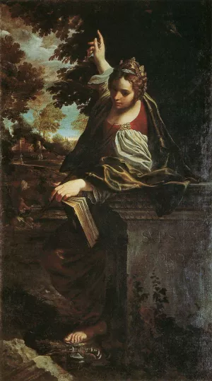 St Margaret by Annibale Carracci Oil Painting