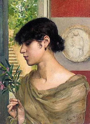 Oleander by Annie Louisa Swynnerton Oil Painting