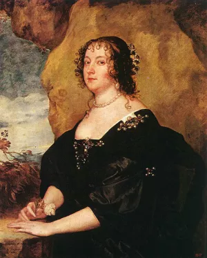 Diana Cecil, Countess of Oxford by Anthony Van Dyck Oil Painting