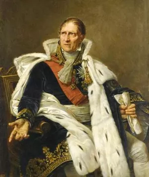 General Pierre-Jacques Orillard de Villemanzy by Antoine-Jean Gros Oil Painting