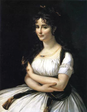 Madame Pasteur by Antoine-Jean Gros Oil Painting