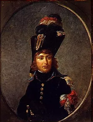 Portrait en Buste d'Eugene de Beauharnais by Antoine-Jean Gros Oil Painting