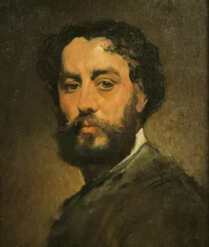 Autorretrato by Antonio Caba Casamitjana Oil Painting