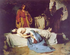 Pieta by Antonio Ciseri Oil Painting