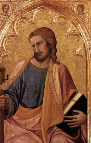 Apostle James the Greater by Antonio Da Fabriano Oil Painting