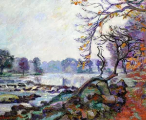Dam at Genetin, Crozant by Armand Guillaumin Oil Painting