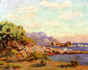La Pointe du Lou Gaou by Armand Guillaumin Oil Painting