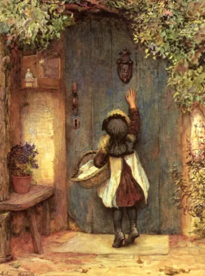 The Visitor by Arthur Hopkins Oil Painting