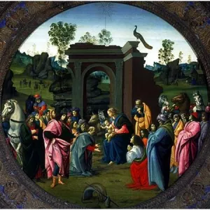 The Adoration of the Magi by Bartolomeo Di Giovanni Oil Painting