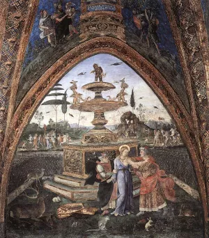 Susanna and the Elders by Bernardino Pinturicchio Oil Painting