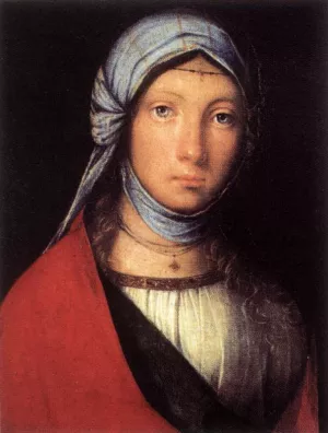 Gypsy Girl by Boccaccio Boccaccino Oil Painting