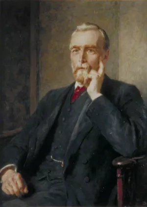 Alfred Fowell Buxton by Briton Riviere Oil Painting