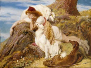 Endymion by Briton Riviere Oil Painting