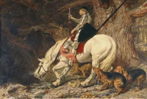 In Manus Tuas, Domine by Briton Riviere Oil Painting