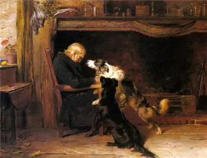 The Long Sleep by Briton Riviere Oil Painting