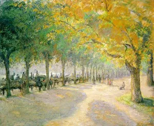 Hyde Park, London by Camille Pissarro Oil Painting