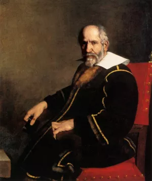 Portrait of an Old Gentleman by Carlo Ceresa Oil Painting