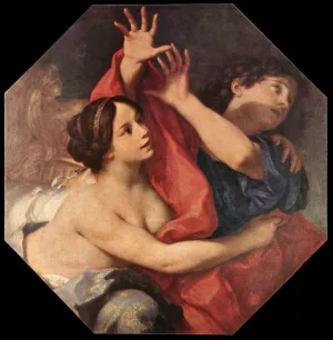 Joseph and Potiphar's Wife by Carlo Cignani Oil Painting