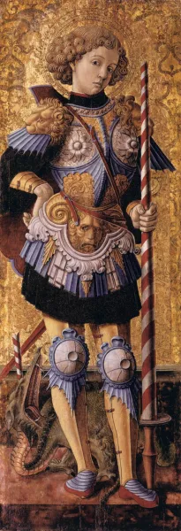 St George by Carlo Crivelli Oil Painting