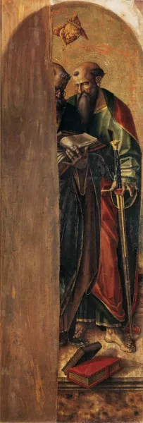 St Peter and St Paul by Carlo Crivelli Oil Painting