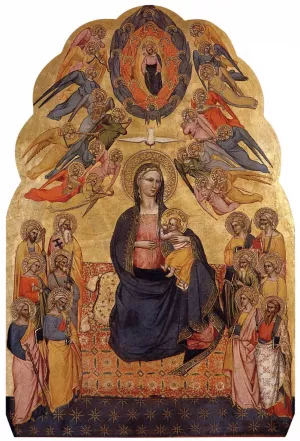 The Virgin of Humility by Cenni Di Francesco Di Ser Cenni Oil Painting