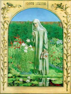 Convent Thoughts by Charles Allston Collins Oil Painting