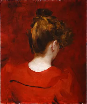 Study of Lilia by Charles Auguste Emile Durand Oil Painting