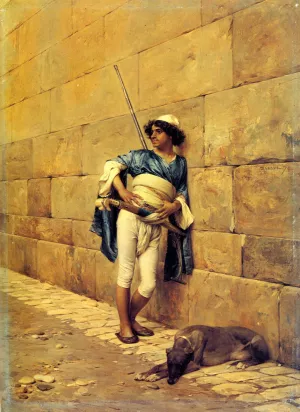 La Sentinelle by Charles Bargue Oil Painting