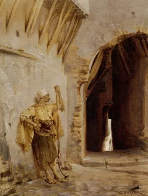 Study for A Sentinel by Charles Bargue Oil Painting