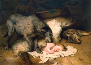 Gellert by Charles Burton Barber Oil Painting