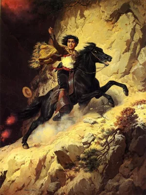 Joaquin Murieta by Charles Christian Nahl Oil Painting