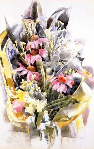 African Daisies by Charles Demuth Oil Painting